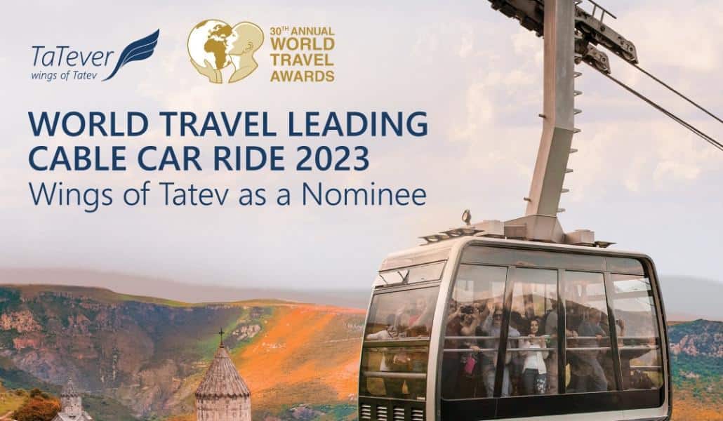 «ՏաԹեւեր» ճոպանուղին «World Travel Awards» 2023 մրցույթի մասնակից է