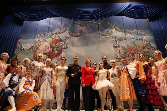 ՀՀ-ում ԱՄՆ դեսպանն այցելել է Հայաստանի օպերայի և բալետի ազգային թատրոն՝ դիտելու «Մարդուկ-ջարդուկ» բալետային ներկայացումը