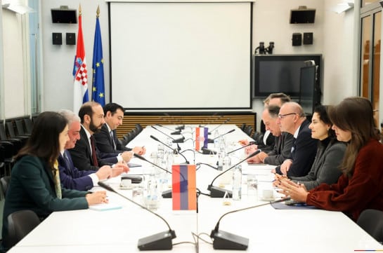 Հայաստանի և Խորվաթիայի ԱԳ նախարարների ընդլայնված կազմով հանդիպմանը ներառված են նաև տարածաշրջանային թեմաներ