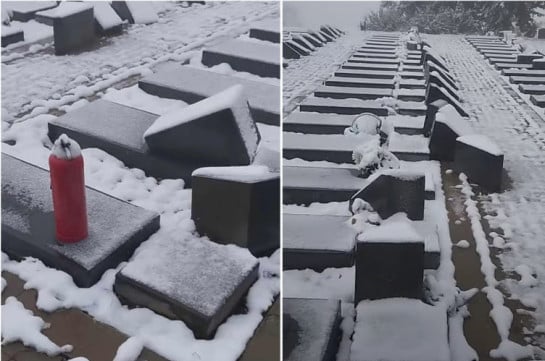 Ադրբեջանը վանդալիզմի է ենթարկել Արցախի Հաթերք գյուղի եղբայրական գերեզմանատունը