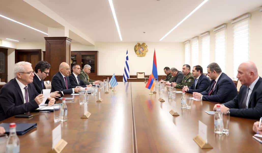 Քննարկվել է Հայաստանի ու Հունաստանի միջև պաշտպանության բնագավառում համագործակցության ընթացքը