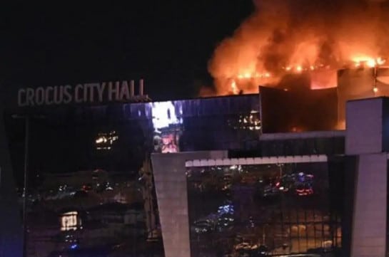 Crocus City Hall-ում տեղի ունեցած ահաբեկչության հետեւանքով զոհերի թիվը հասել է 133-ի
